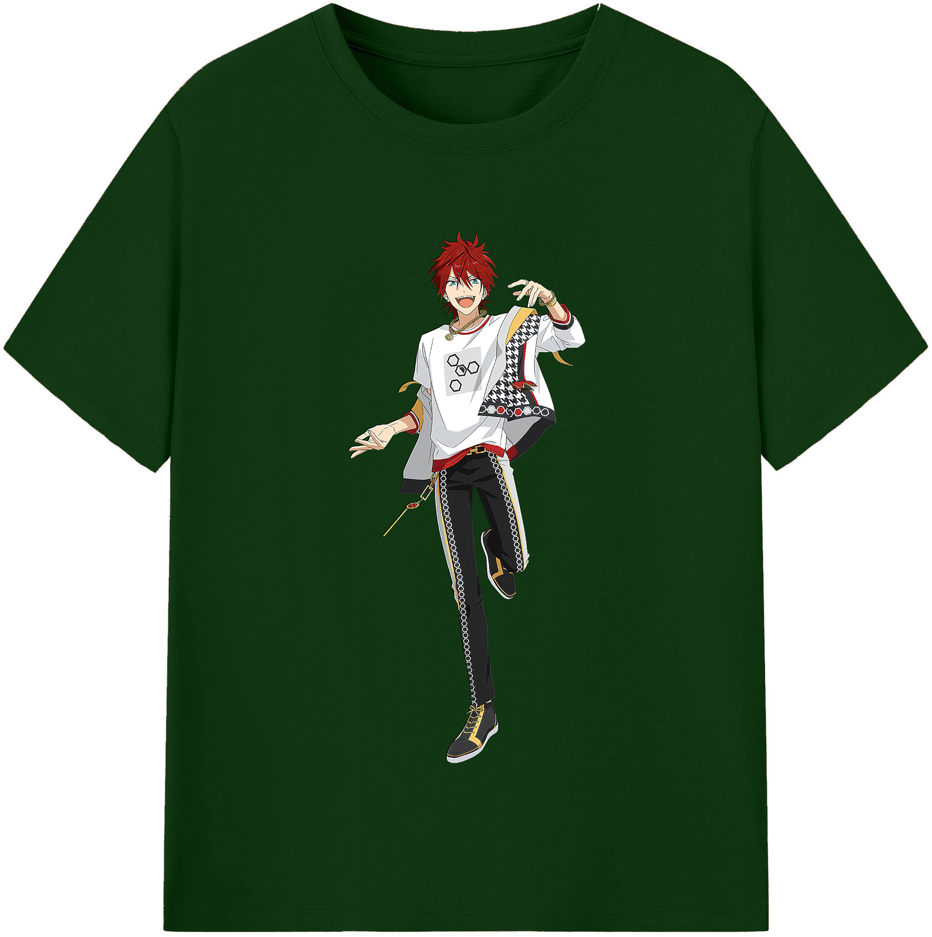 （画像用） あんさんぶるスターズ! Ensemble Stars 綿100％半袖Tシャツ（フロントプリント）